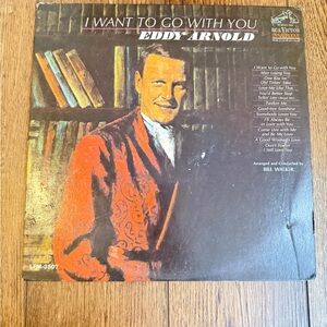 Eddy Arnold Vinyl Record, Broken Vinyl, Great Sleeve Condition! 1966 Album